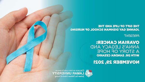 LU Nursing, 朱莉·罗杰斯 Gift of Life Program team up to spread awareness of ovarian cancer