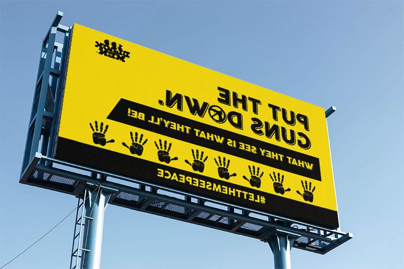 LU Senior wins national billboard contest for violence prevention