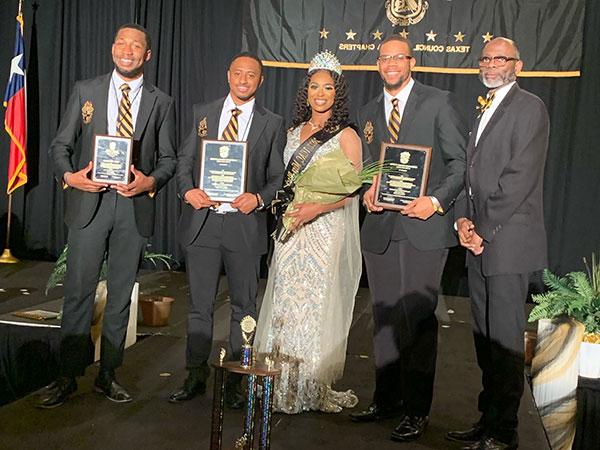 Lamar University Alphas at TCAC conference